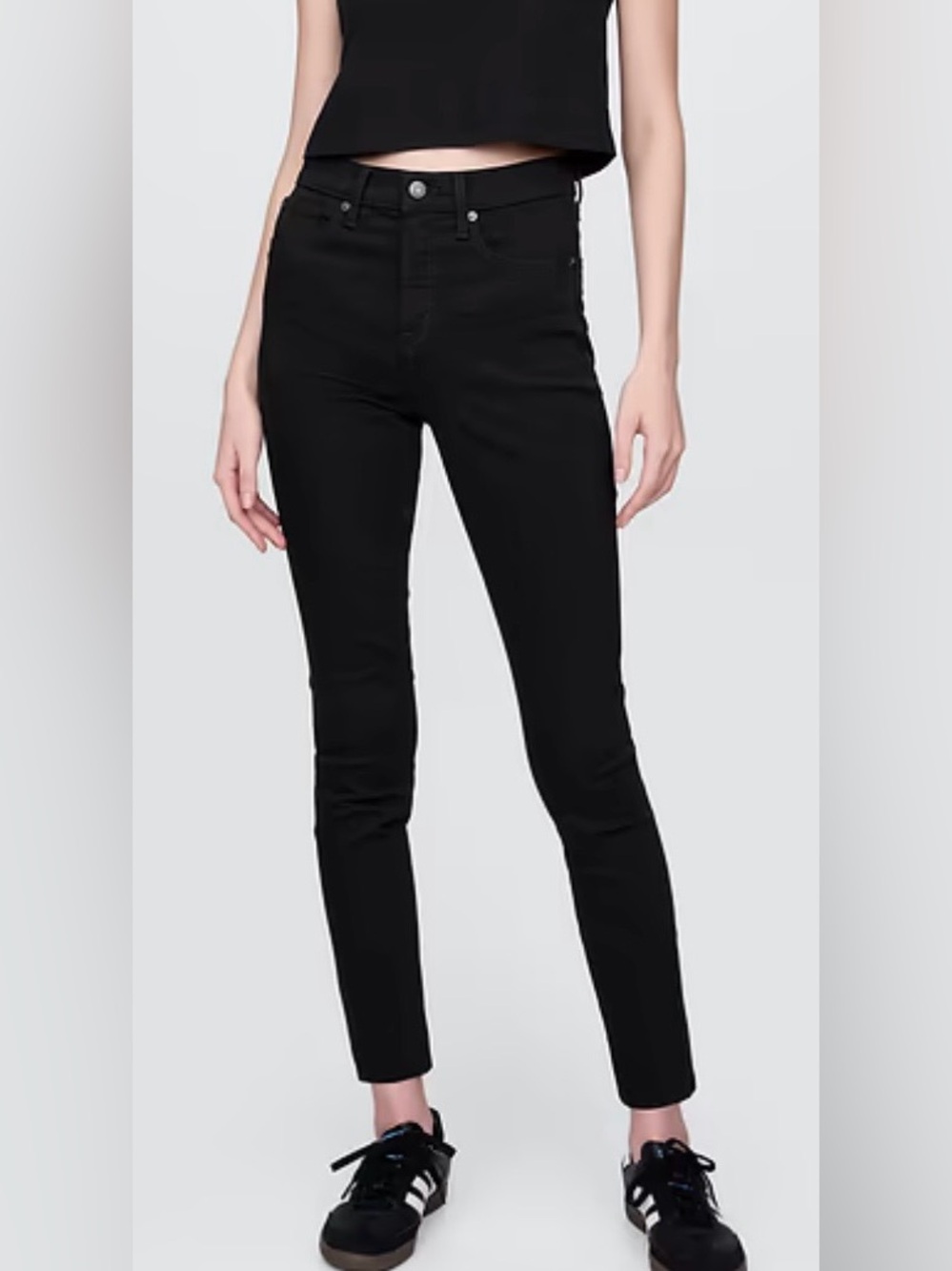 GAP Black Universal Jegging High-Rise Jeans for Women